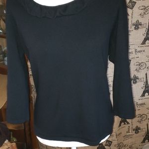 Kinross | Black Cashmere Sweater!